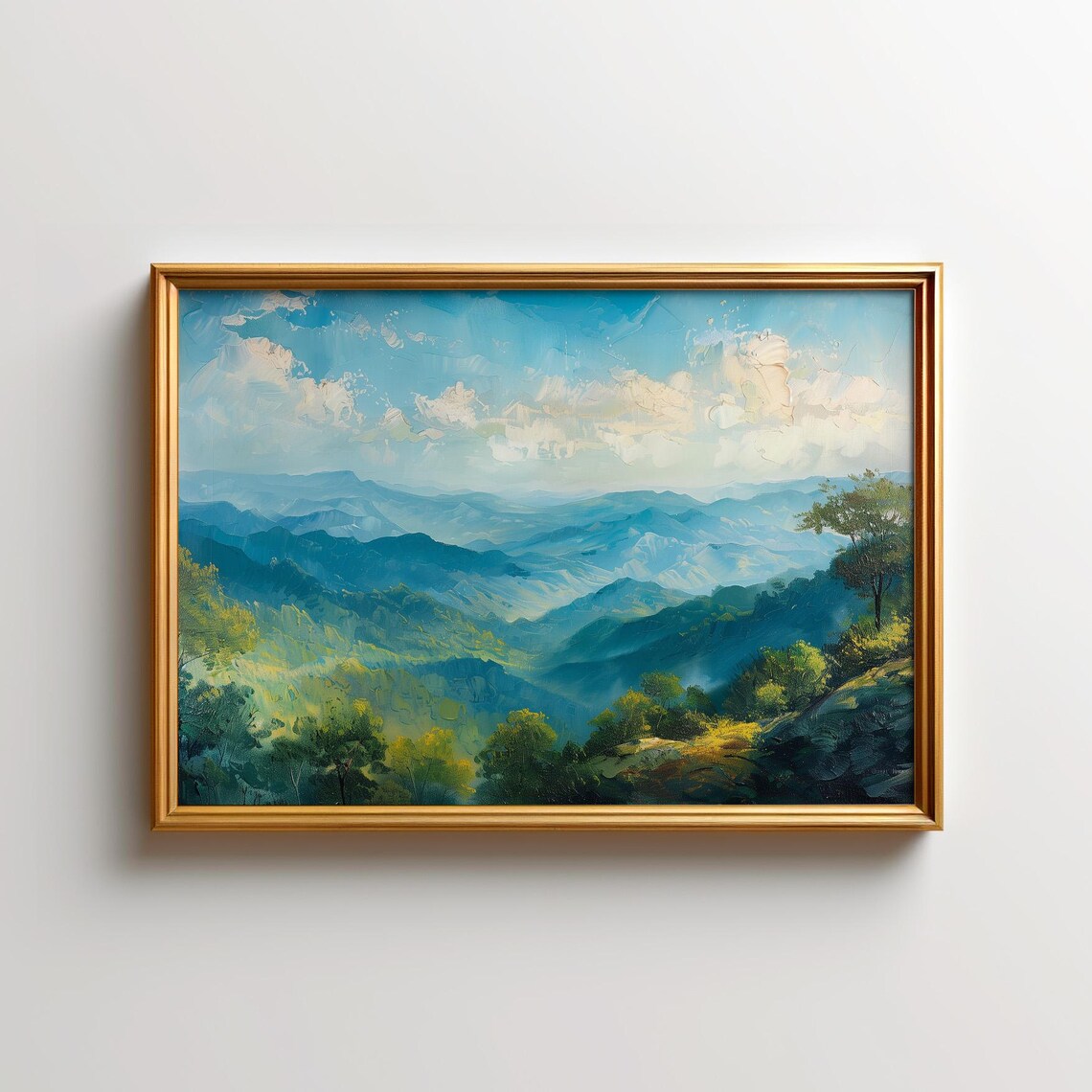 Blue Ridge Mountains Art Print, Shenandoah Park