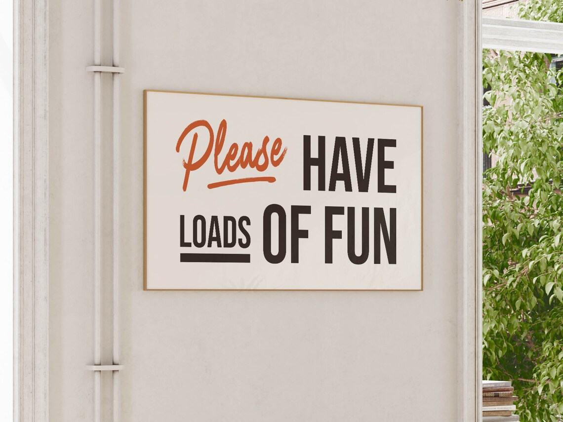 Laundry Sign Utility Room Funny Wall Art Print