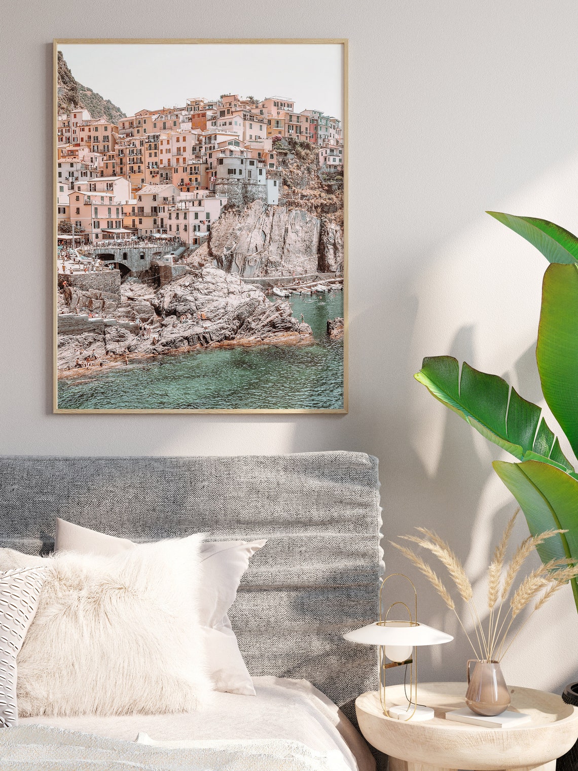 Cinque Terre Cliff Village Colorful Houses Sea Photo Italy Poster - Image 3