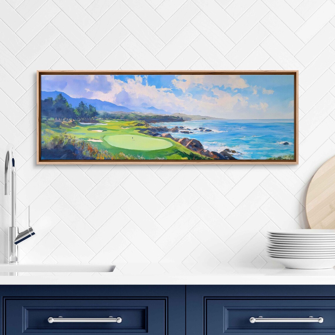 Pebble Beach Golf Course, 18th Hole Ocean View