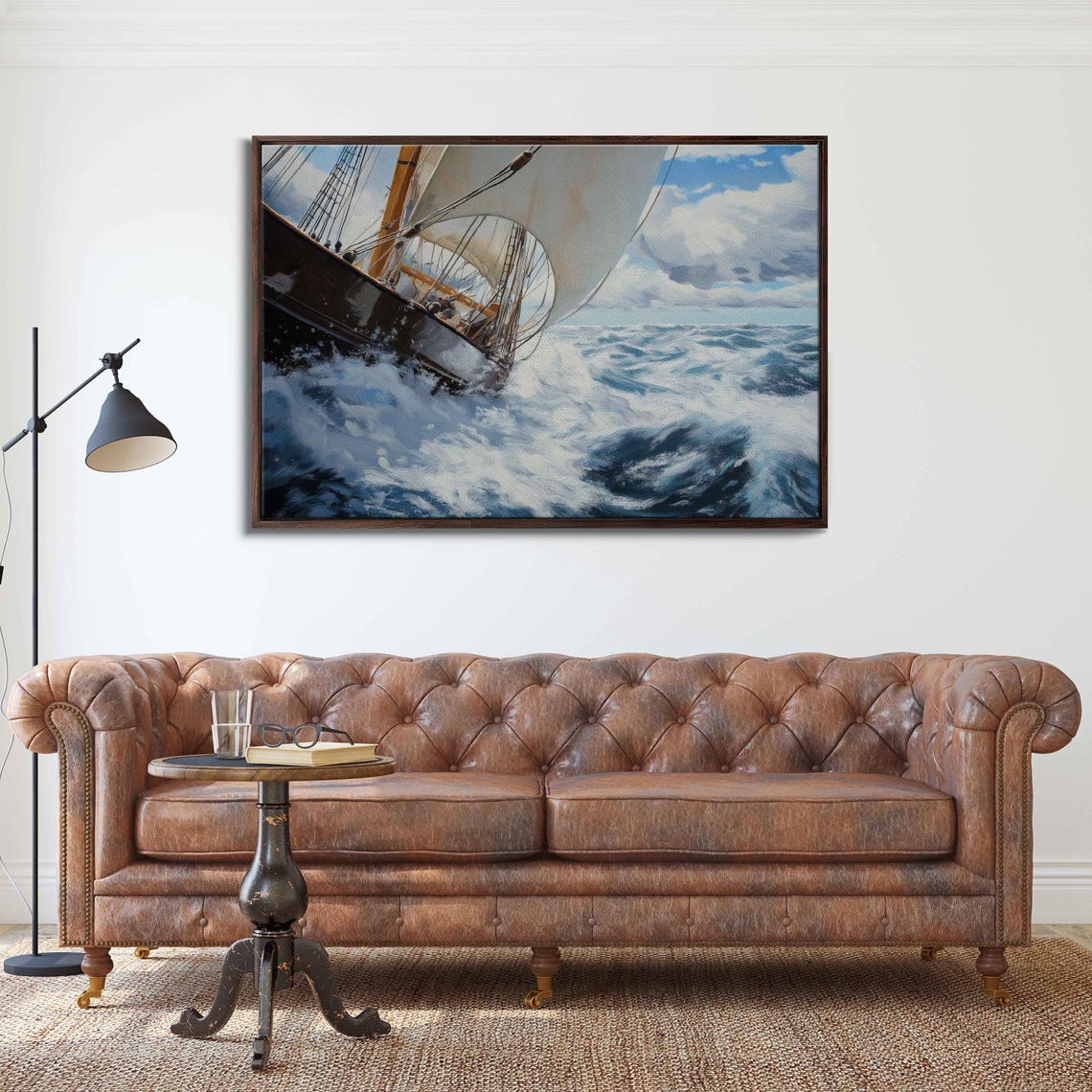 Windsor Sailing Across A Windy Sea - Image 3