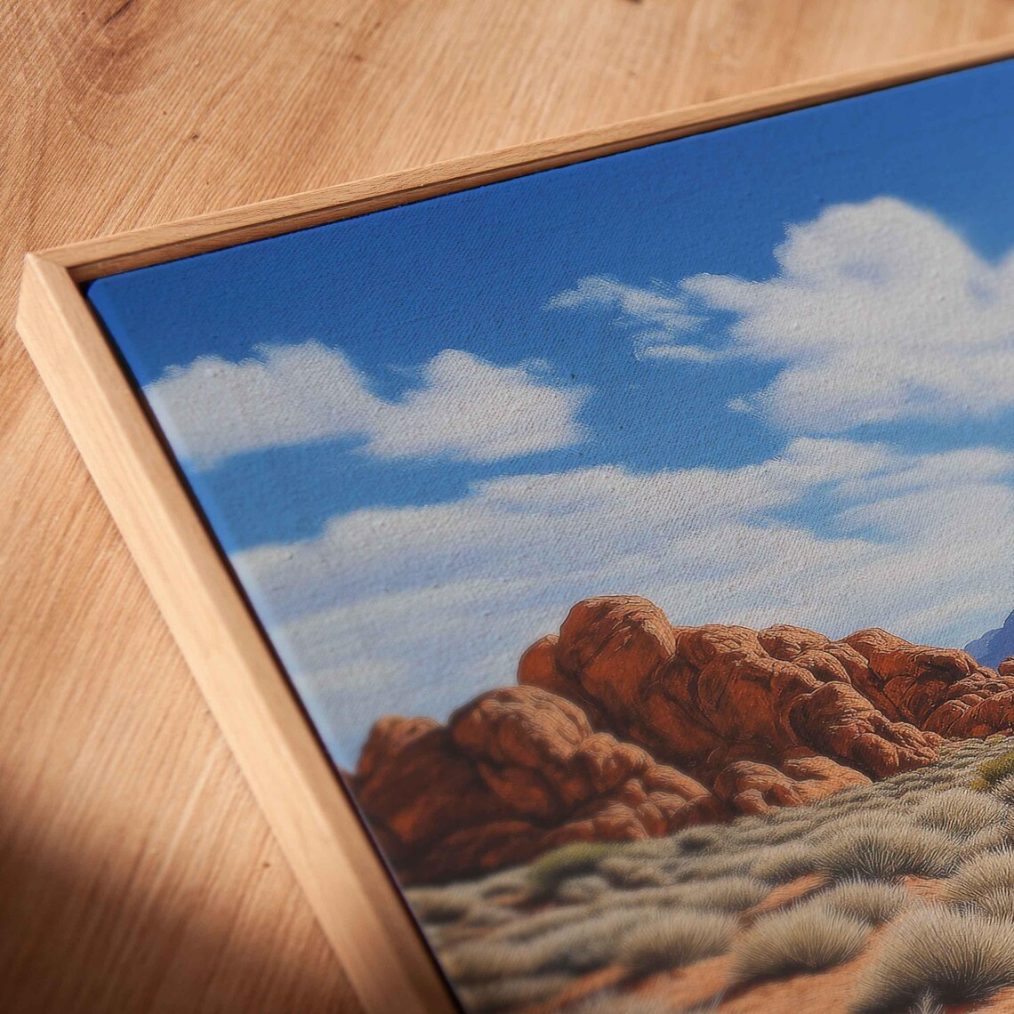 Arizona Desert Landscape Art Print, Sandstone Formations - Image 2