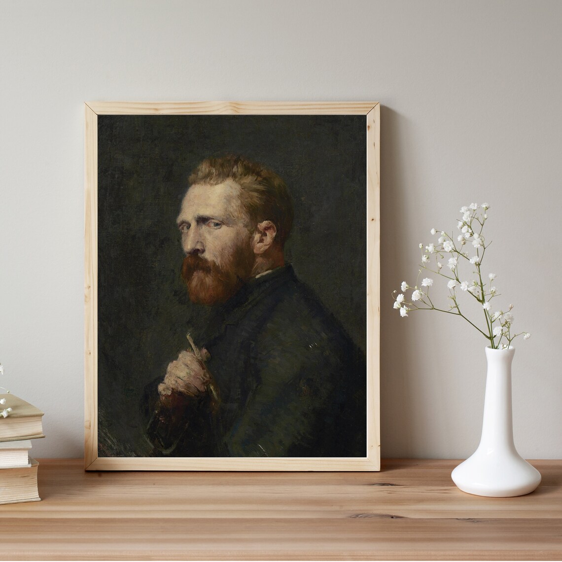 Van Gogh by John Russell, Vintage Portrait Print - Image 2