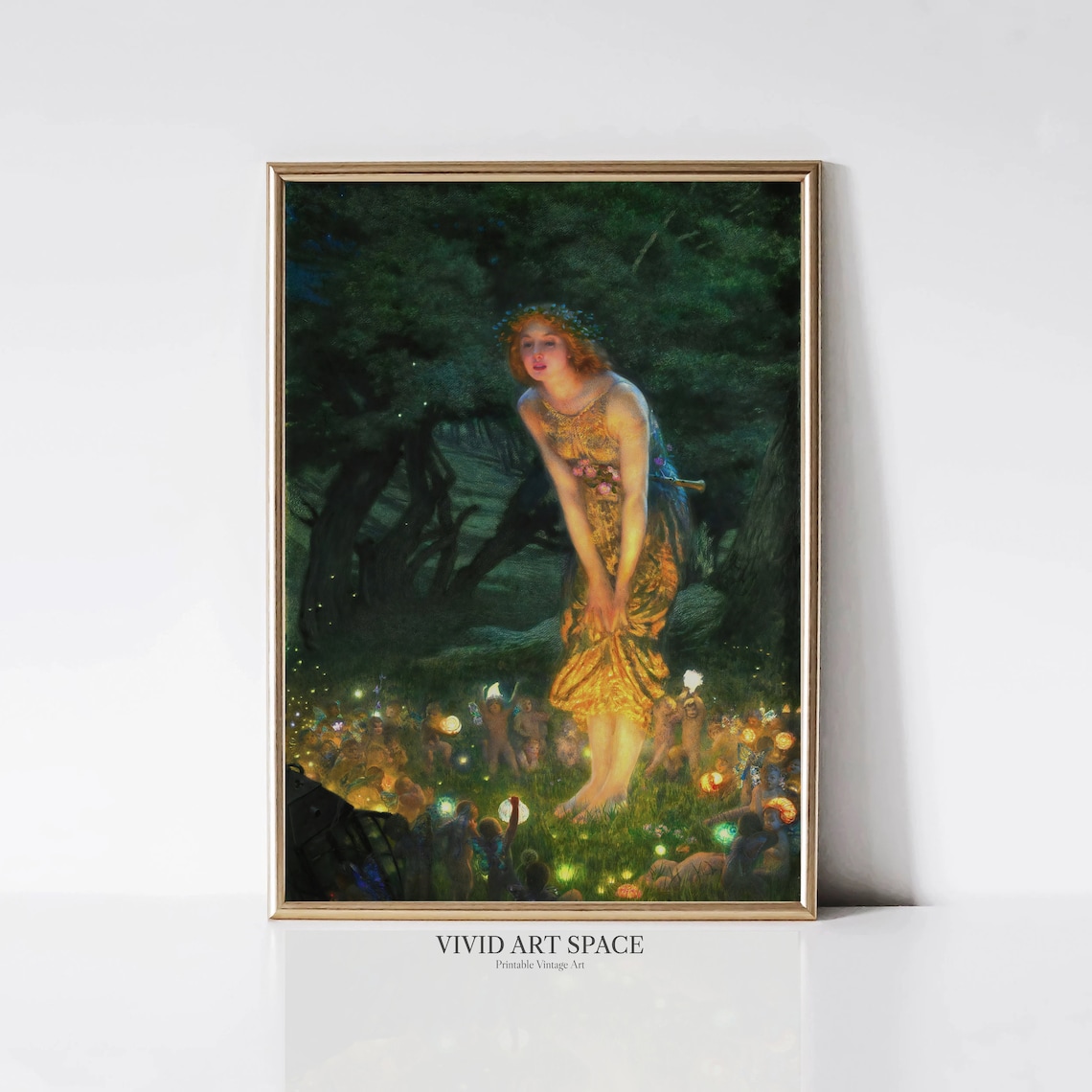 Midsummer Eve by Edward Robert Hughes Art Print