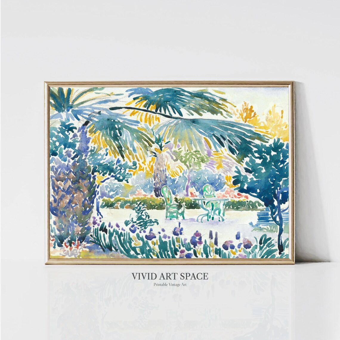 Henri Matisse Garden of the Painter Fauvism Art Print