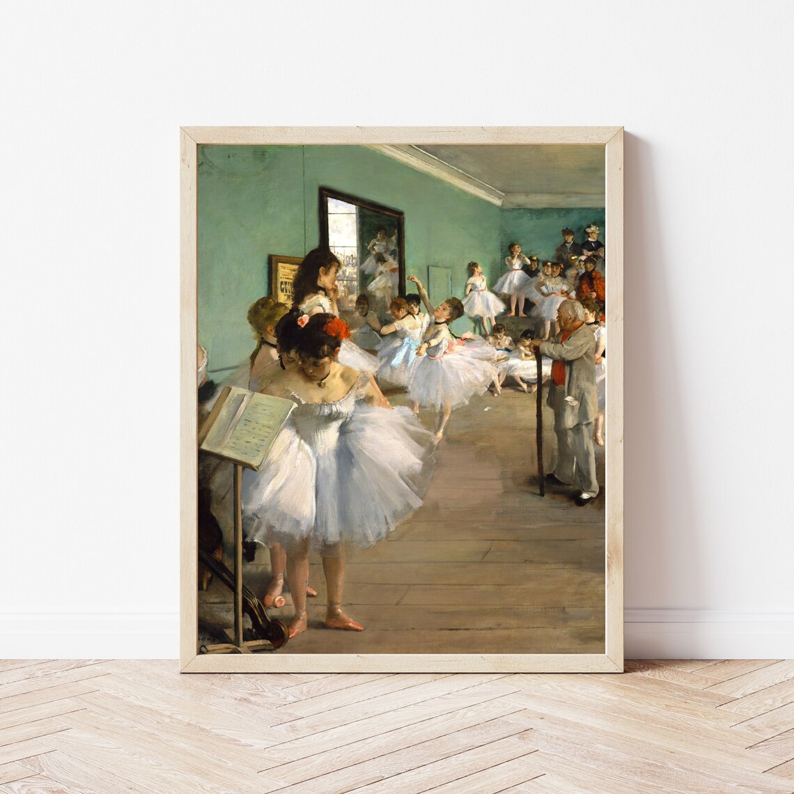Edgar Degas Ballet Dance Class Impressionist Ballerina Portrait Dance Art Print Dancer Print Printable Wall Art - Image 2
