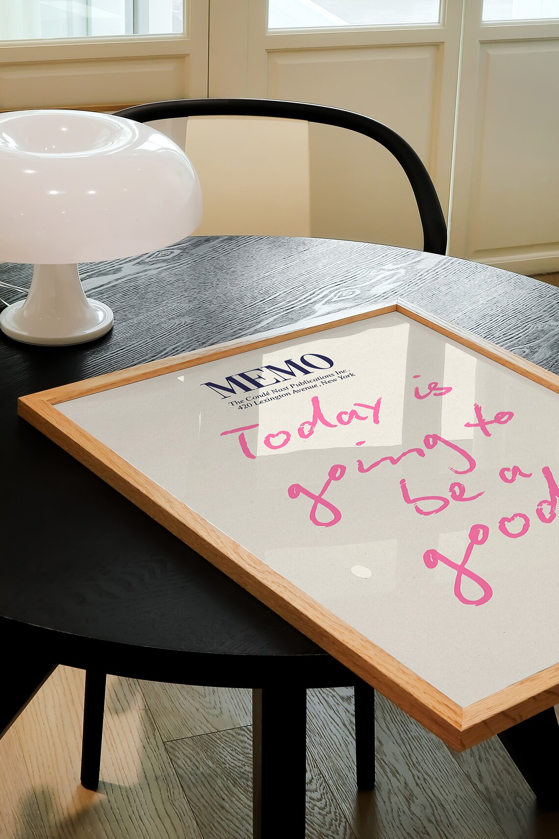 Today Is Going To Be A Good Day Memo Print - Image 2