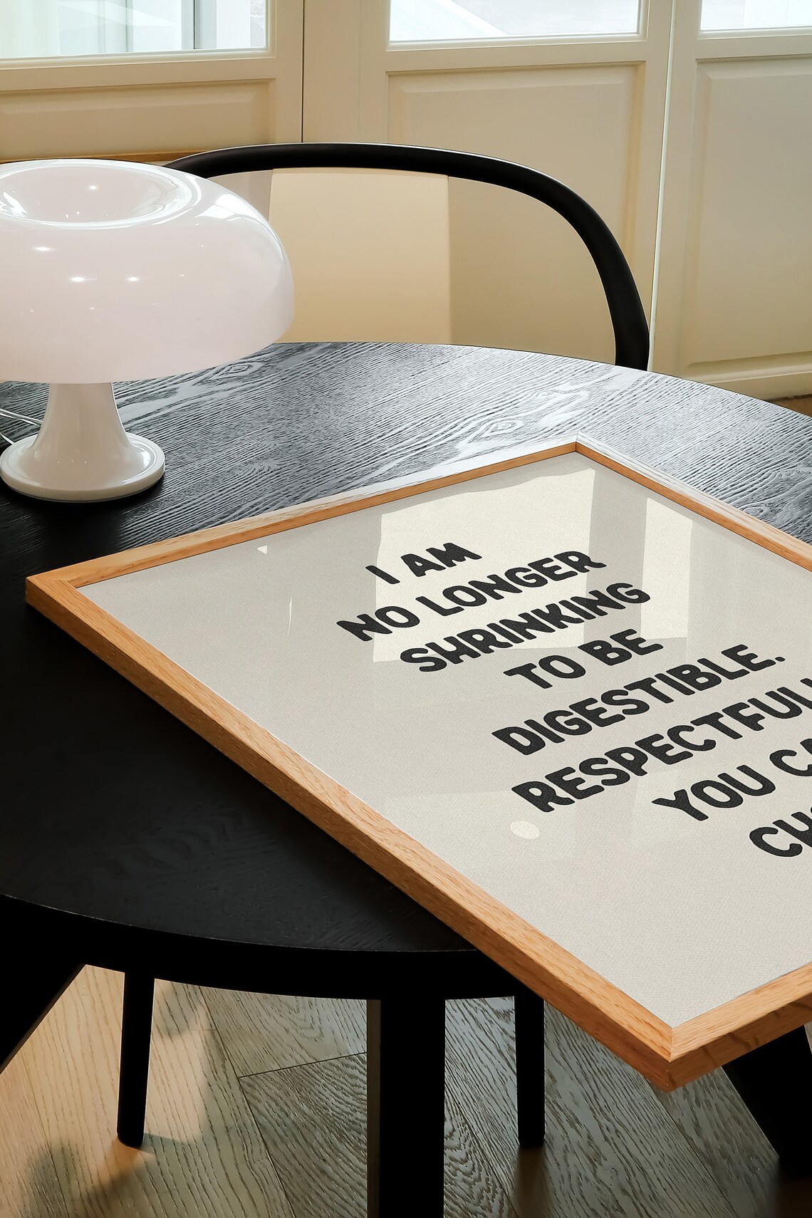 I Am No Longer Shrinking Poster, Sarcastic Decor - Image 3