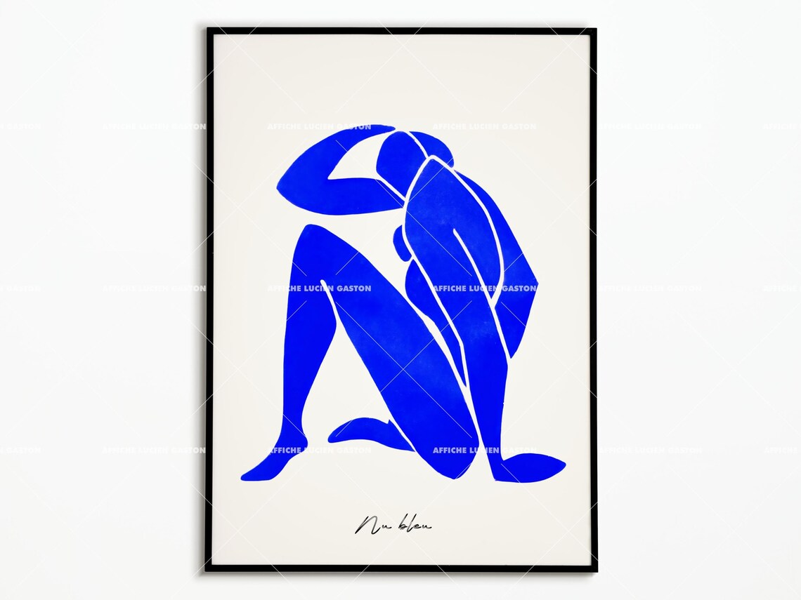 Matisse Style Original Poster, Matisse-Inspired Art Print