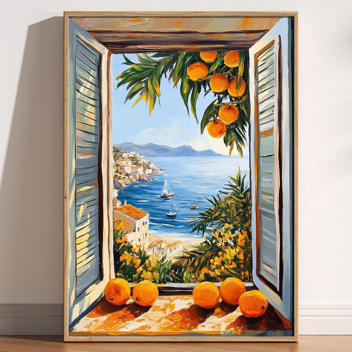 Open Window by Henri Matisse, Fauvism Poster Print
