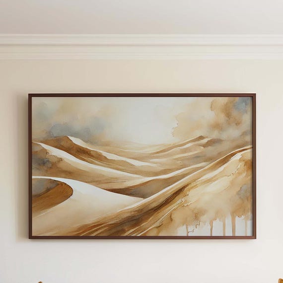 Nature Gift Dunes Wall Art Print Desert Sand Home Decor Housewarming New Family