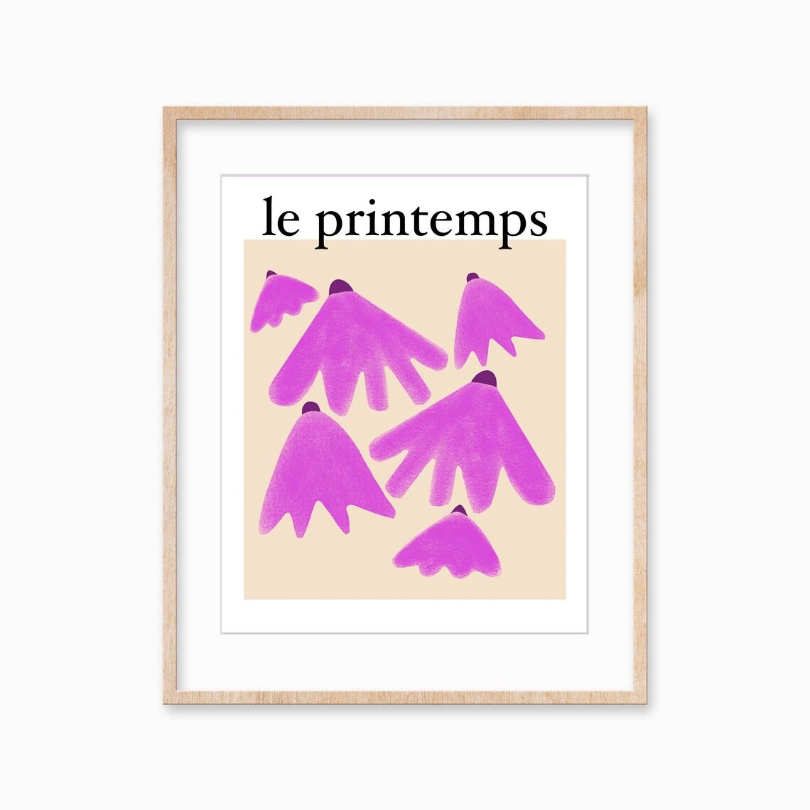 Maximalist Floral Art Print, French Flower Style