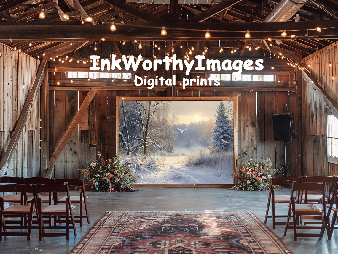 Winter Wonderland - Contemporary Travel Poster - Image 6