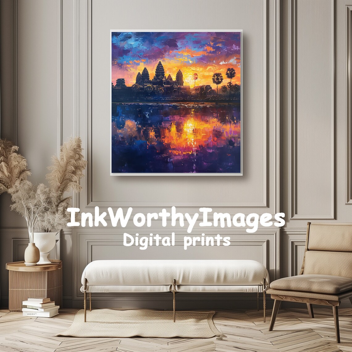 Angkor Wat Sunrise, Cambodian Landmark Reflections - Image 6