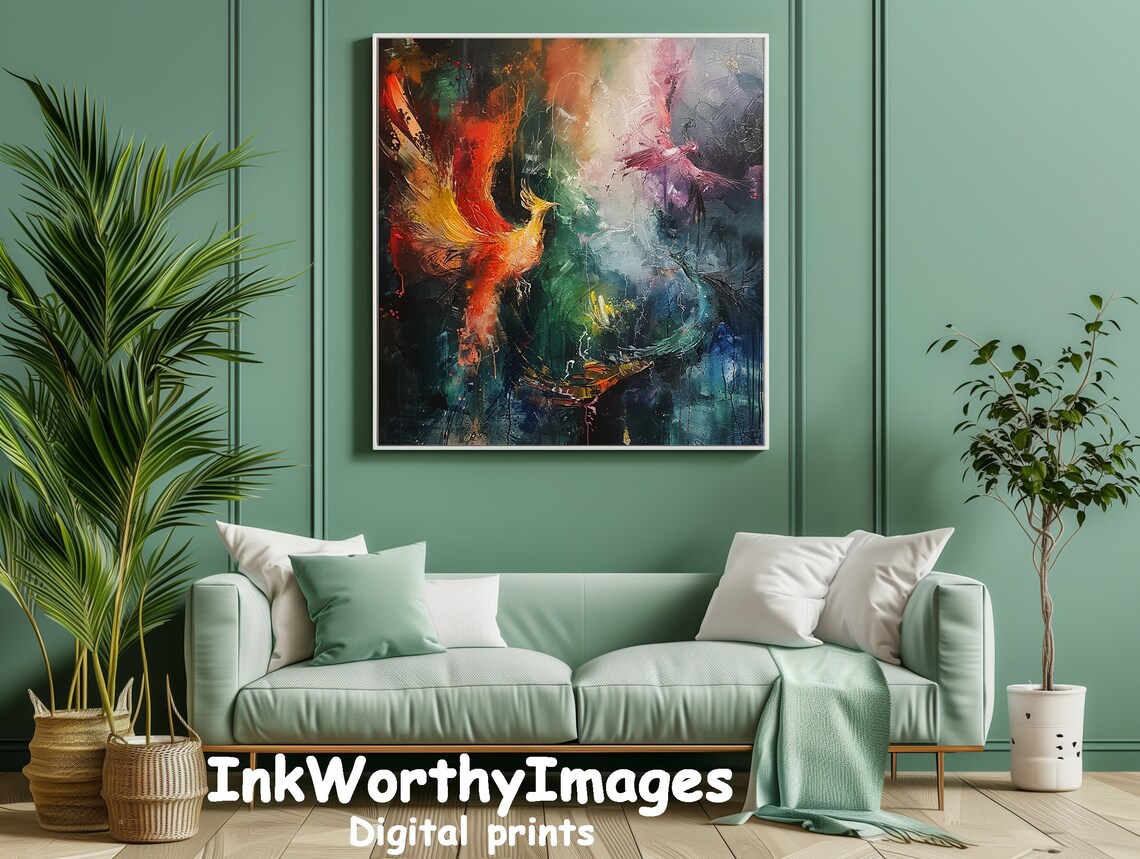 Dynamic Abstract - Contemporary Travel Poster - Image 2