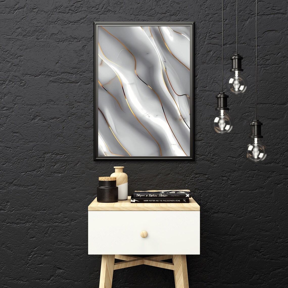 Abstract Marble, Luxury Modern Decor Art Print - Image 4