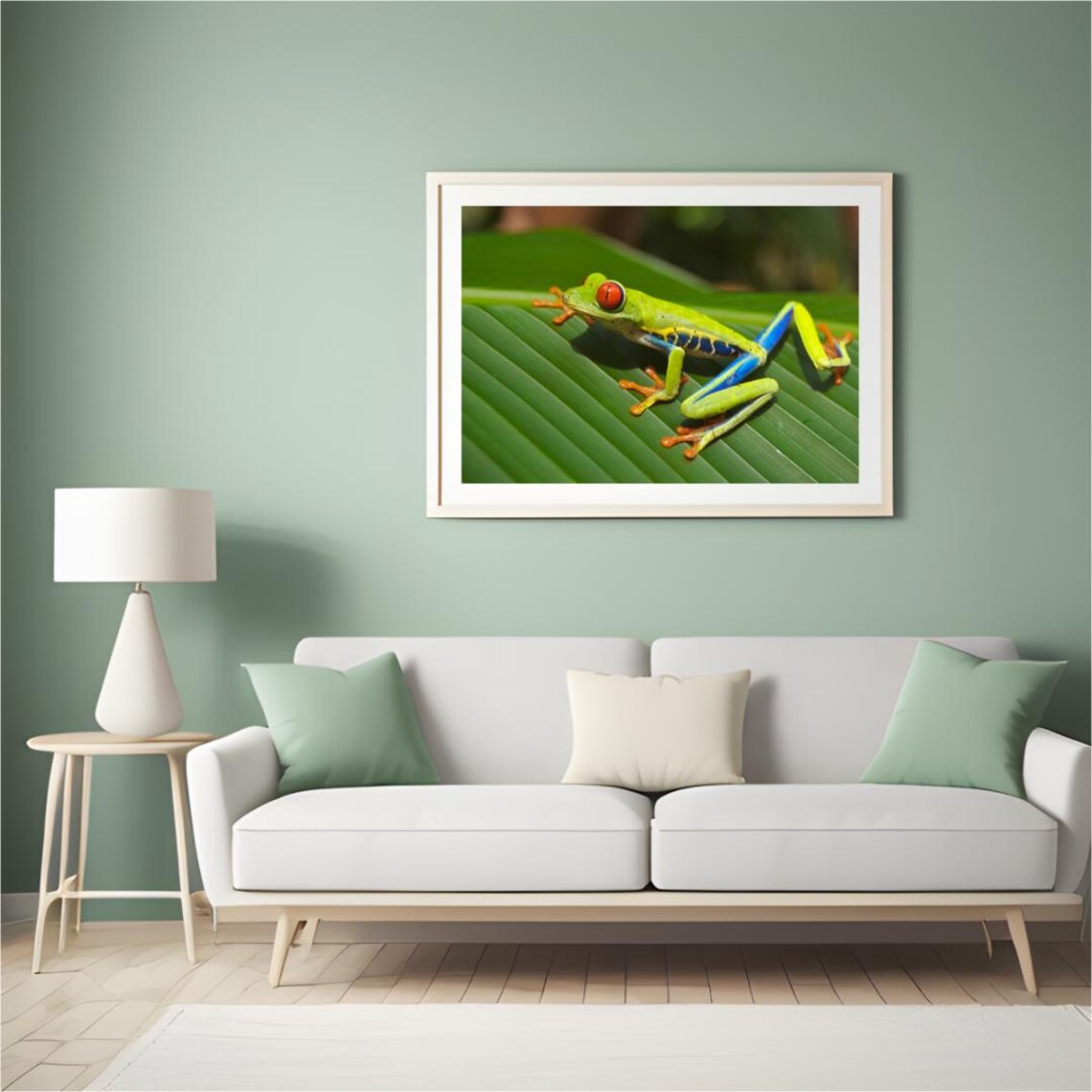Tree Frog Close Up Photography, Kids Room Decor