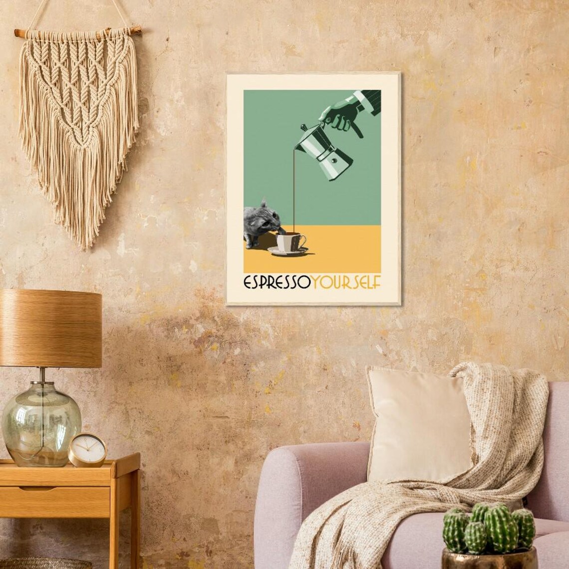 Coffee And Cat Funny Kitchen Housewarming Gift - Image 3