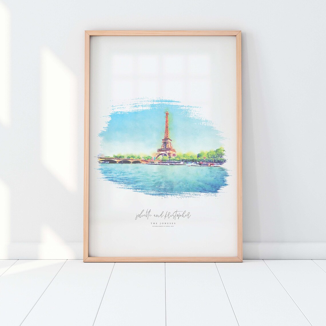 Winter Wedding Venue Illustration, Wedding Gift Print - Image 2