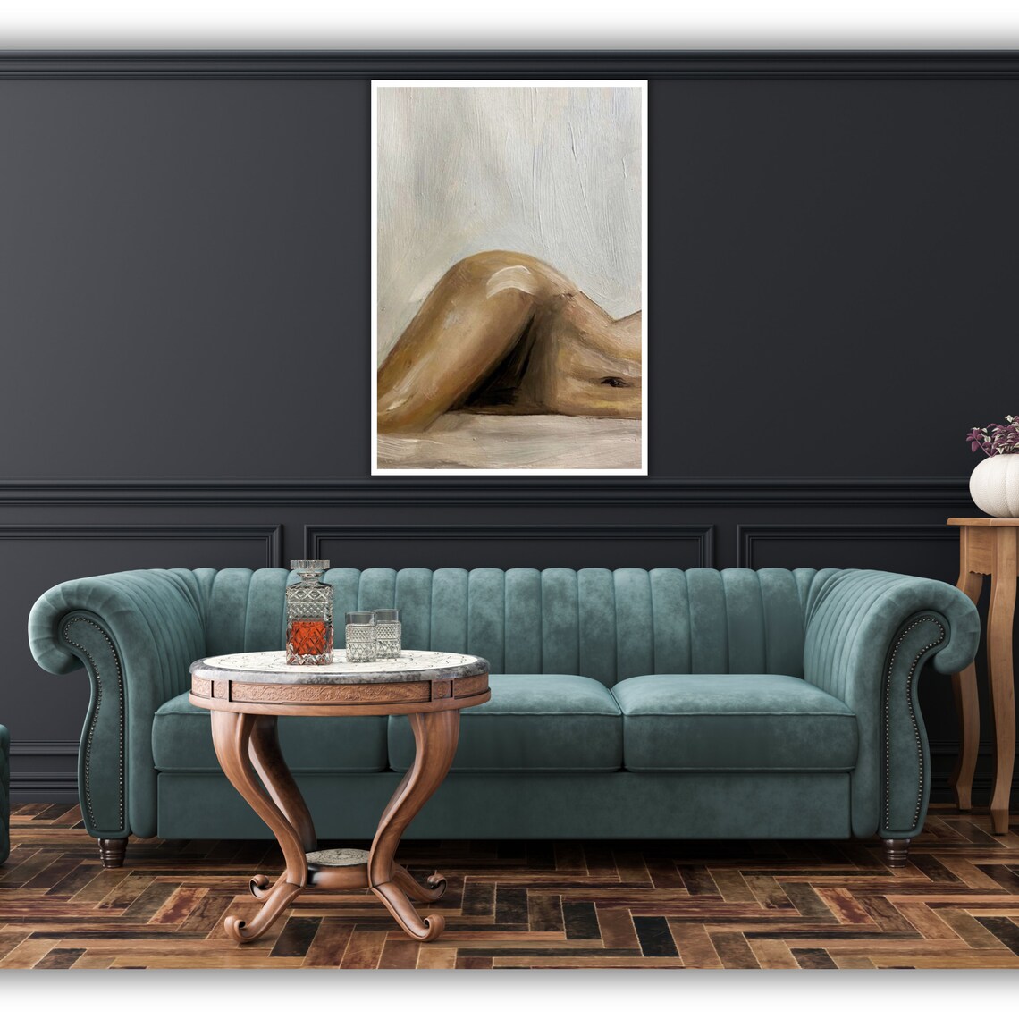 Sexy Woman In Bed Bedroom Wall Art Print Decor - Image 3