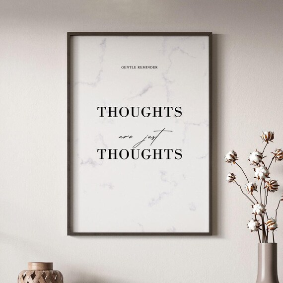 Gentle Reminder, Motivational Typography Quote