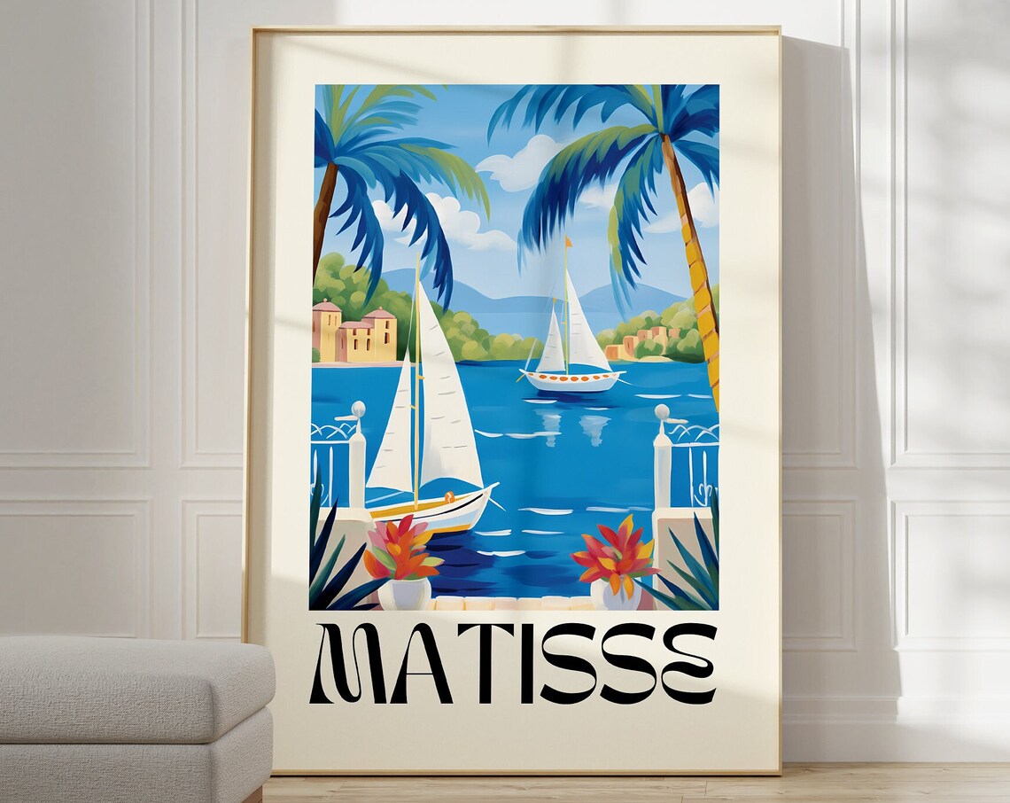 Henri Matisse Aesthetic Minimalist Art Print