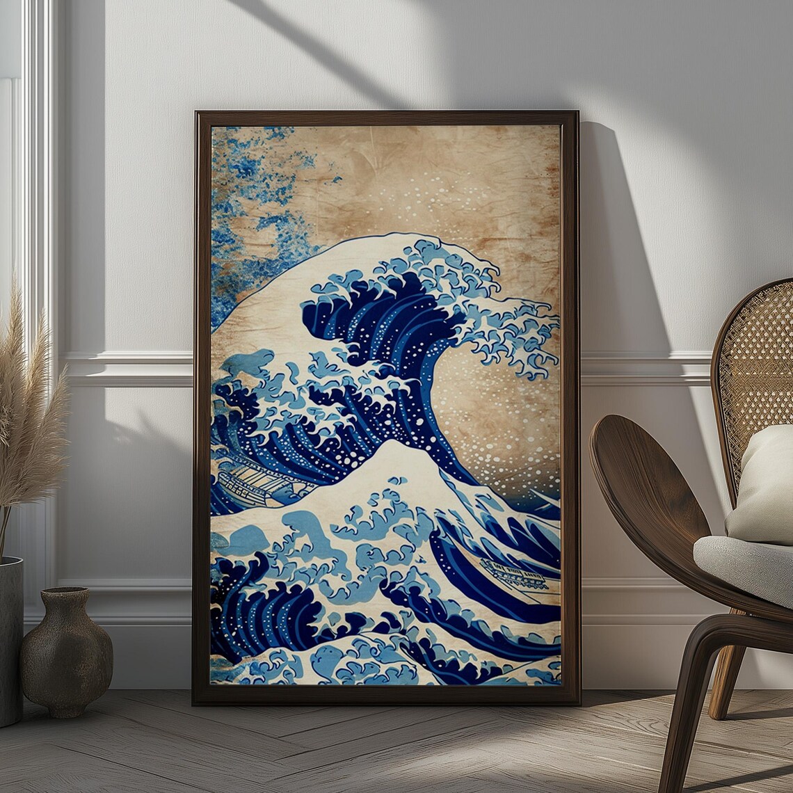 The Great Wave off Kanagawa Hokusai Ocean Reproduction Poster