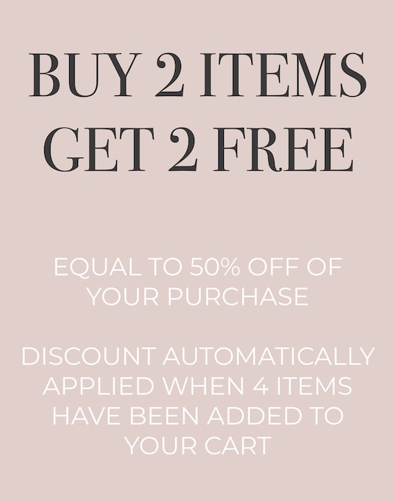 Buy 2 Get 2 Free Retail Store Sale Announcement Promo Poster