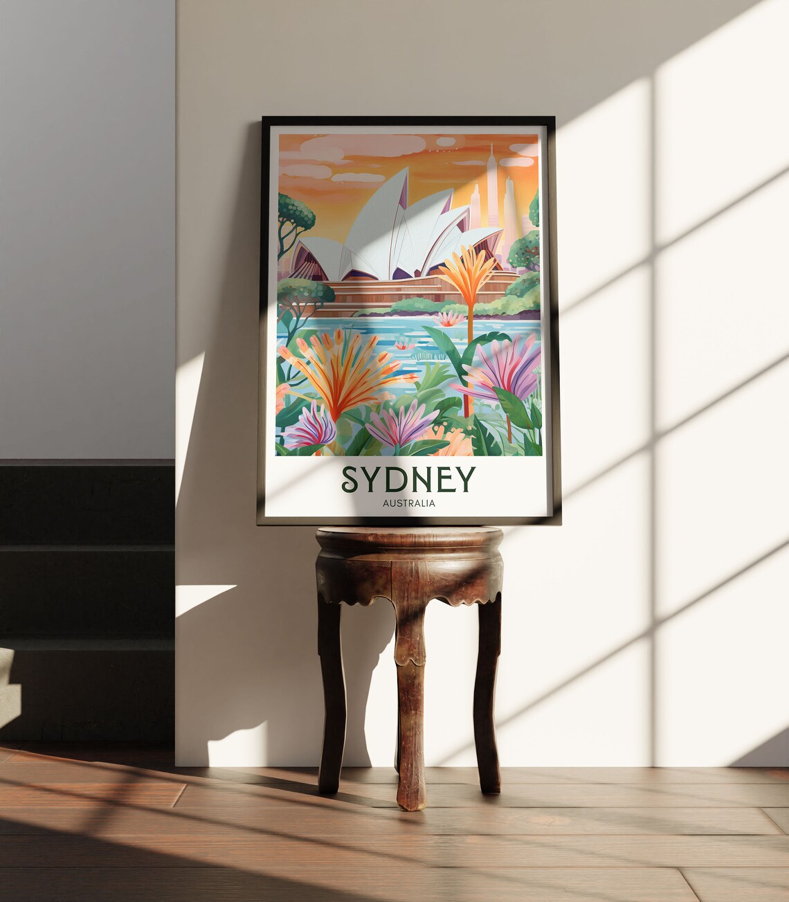 Sydney Vintage Travel Poster, Australia Art Print - Image 2