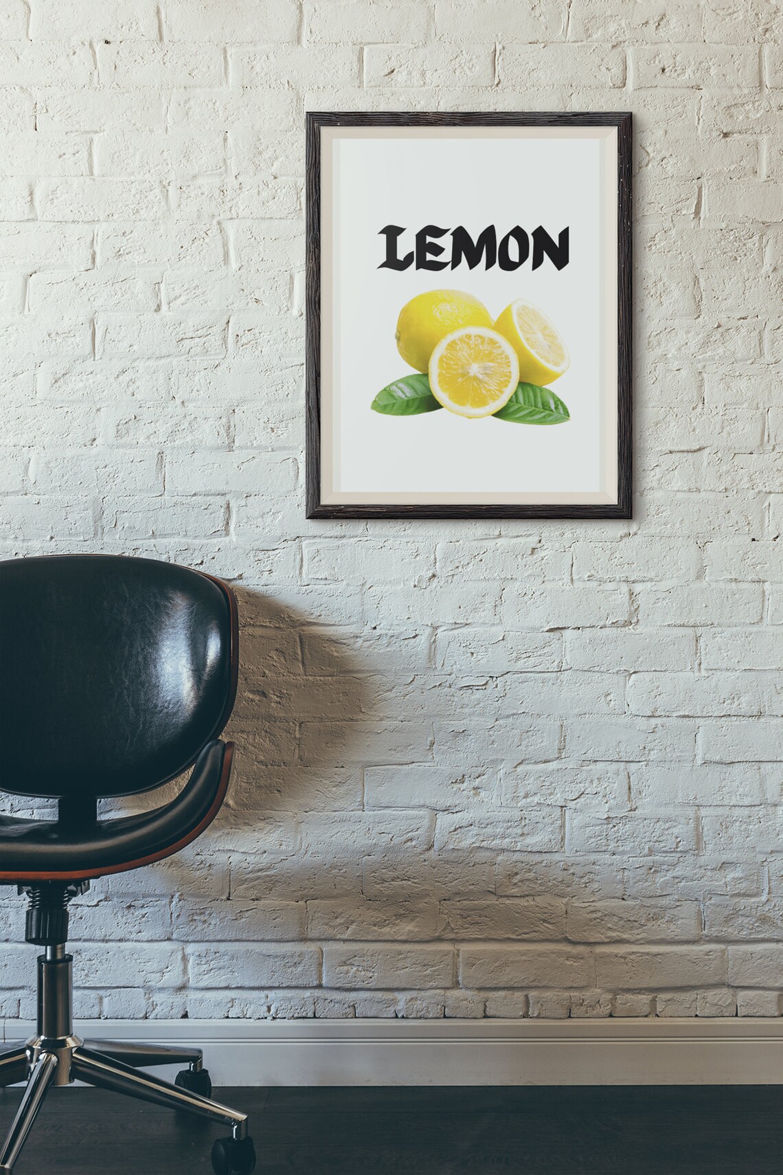 Lemon Picture Art Prints Print For Kitchen Fruit Wall Art Print Kitchen Food Artwork Nursery Kid Learning Room Decor - Image 3