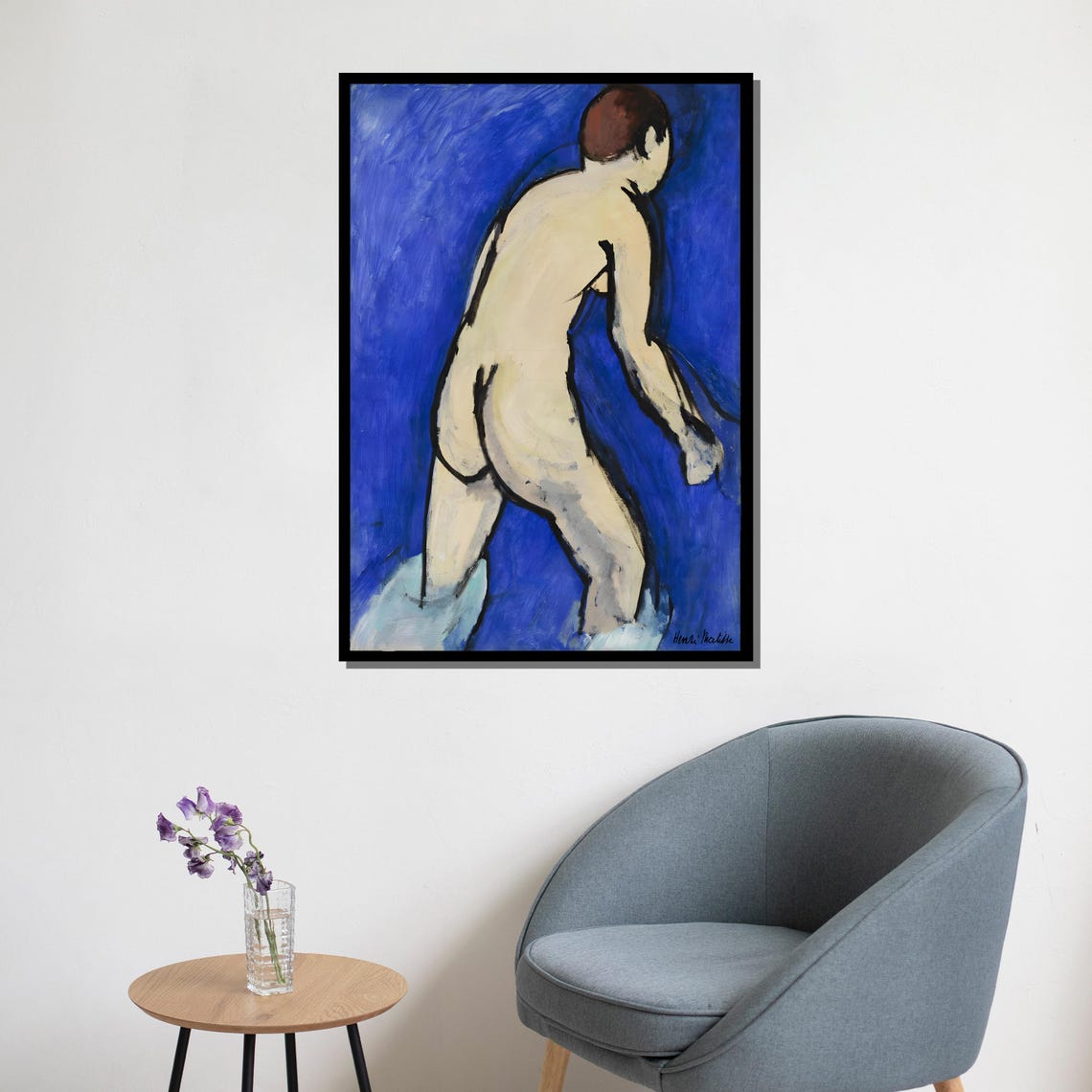 Henri Matisse Bather Painting Modern Art Abstract Nude Wall Decor Expressionist Artwork Classic Masterpiece Gift - Image 5