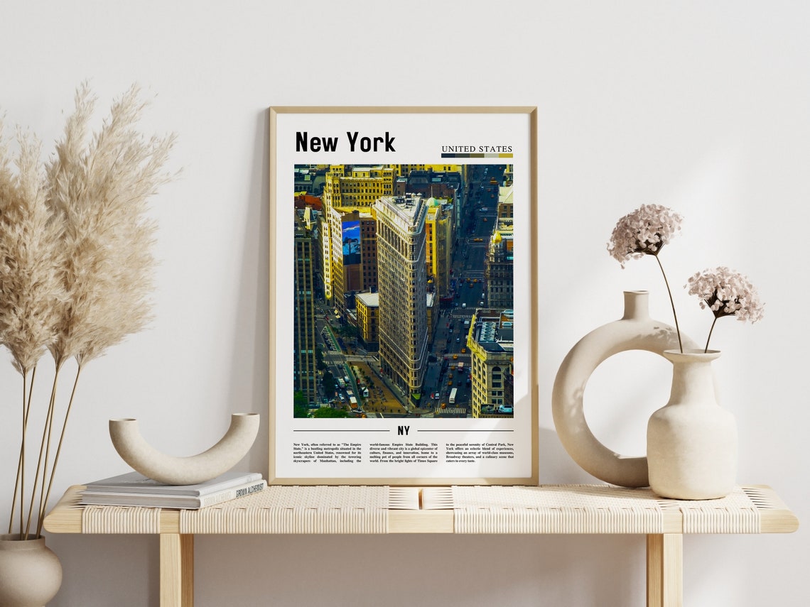 New York Poster New York Print New York Wall Art Ny Photo Ny Poster Ny Print New York Photo Travel Poster - Image 3