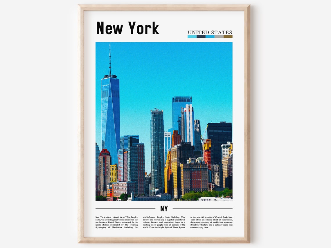 New York Poster New York Print New York Wall Art Ny Photo Ny Poster Ny Print New York Photo Travel Poster