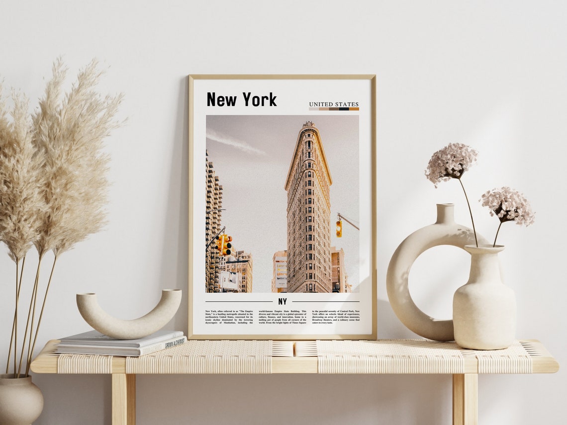New York Poster New York Print New York Wall Art Ny Photo Ny Poster Ny Print New York Photo Travel Poster - Image 3