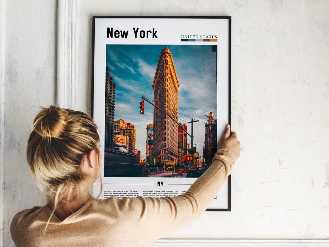 New York Poster New York Print New York Wall Art Ny Photo Ny Poster Ny Print New York Photo Travel Poster - Image 2