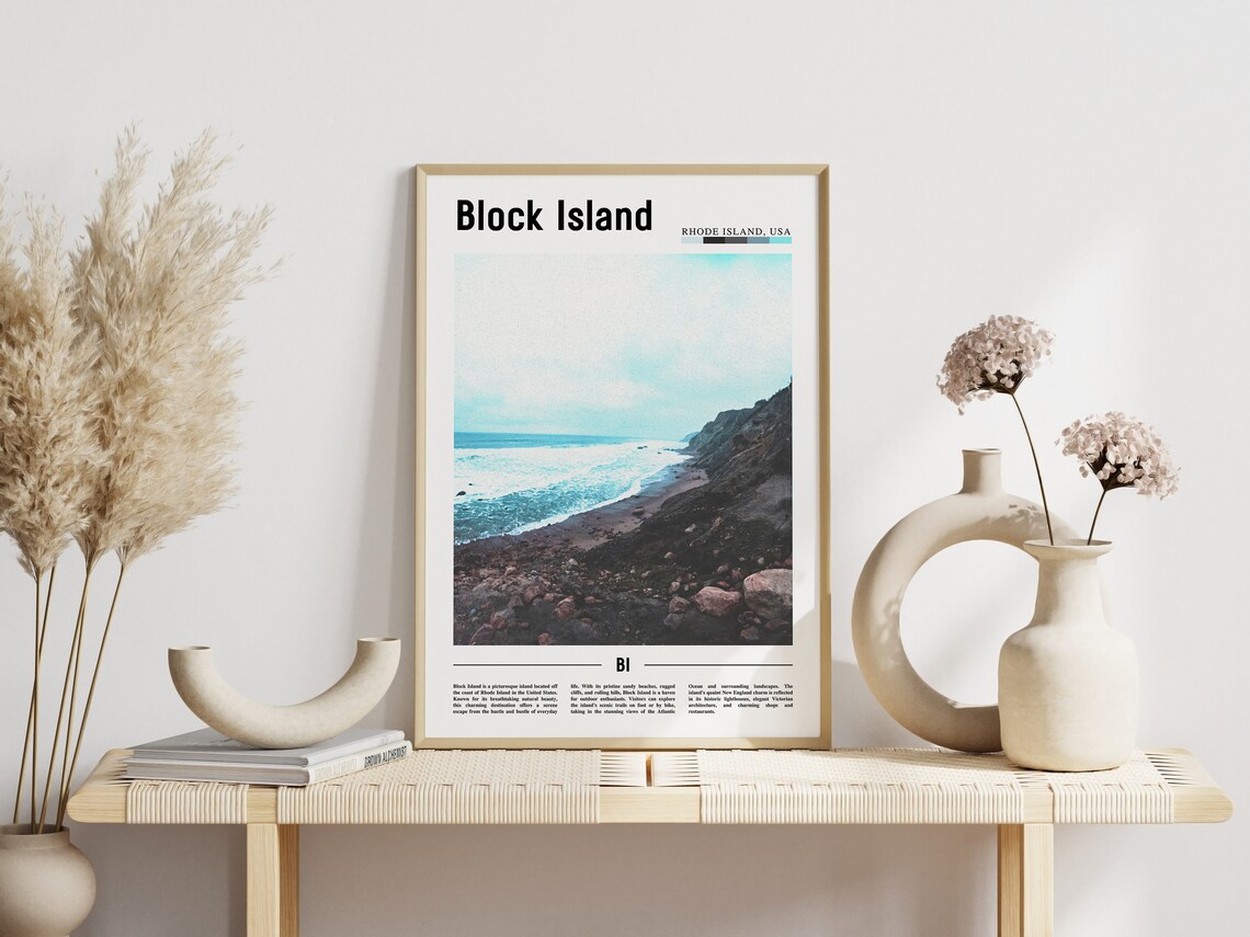 Block Island Travel Poster, United States - Image 3