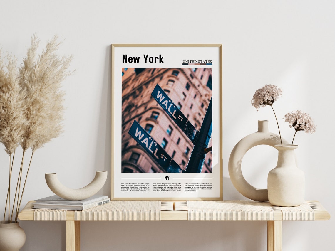 New York Poster New York Print New York Wall Art Ny Photo Ny Poster Ny Print New York Photo Travel Poster - Image 3