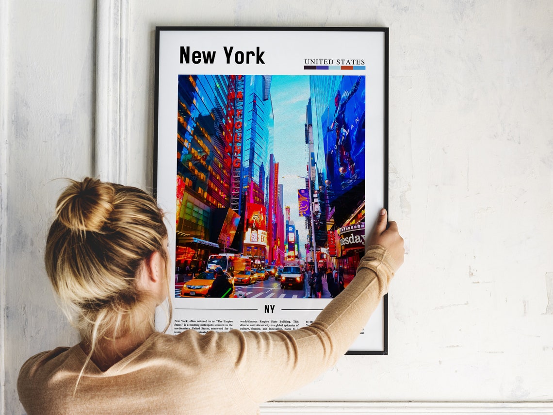 New York Poster New York Print New York Wall Art Ny Photo Ny Poster Ny Print New York Photo Travel Poster - Image 2
