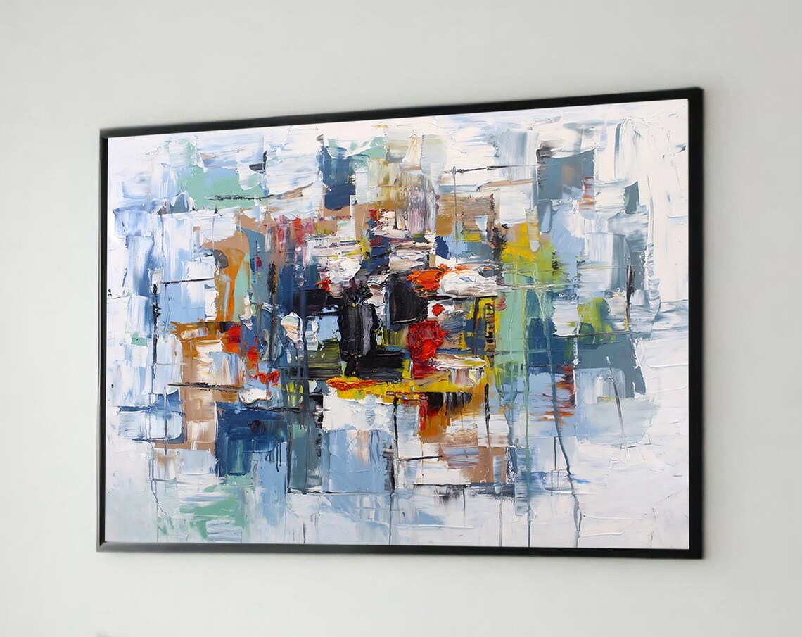 Modern Abstract Wall Art, Contemporary Painting