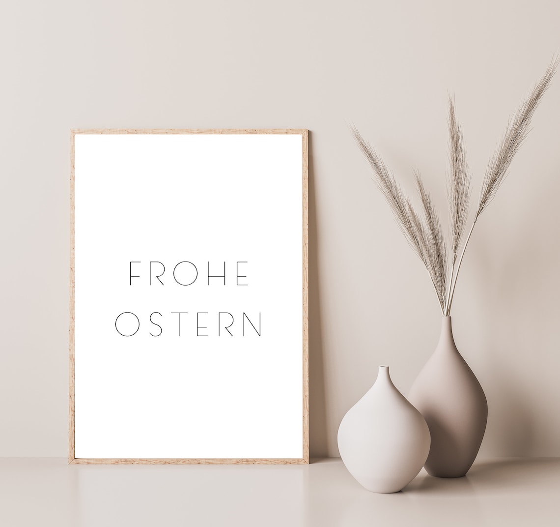 Happy Easter Decoration Holiday Poster Print