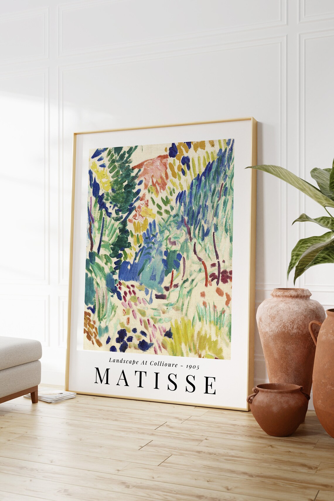 Matisse Landscape at Collioure, Modern Art Print - Image 2
