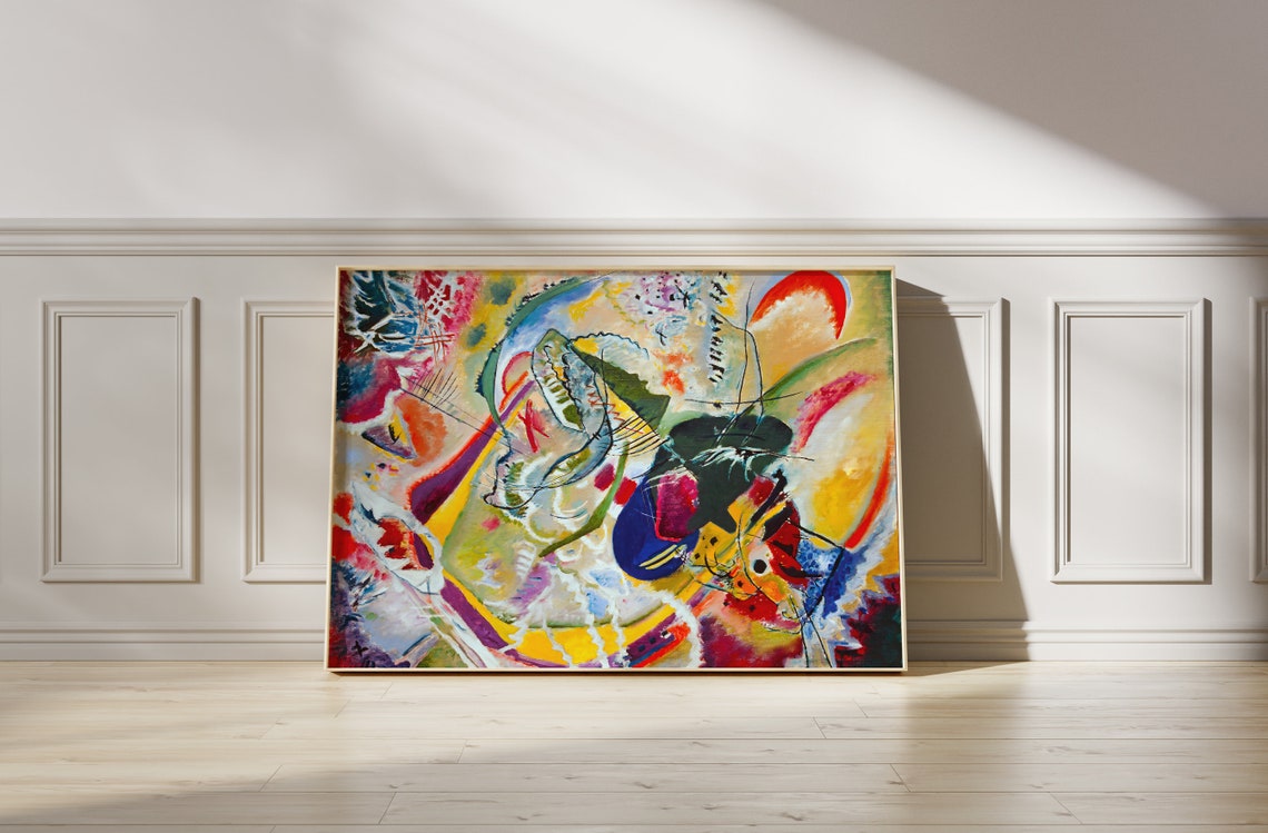 Wassily Kandinsky Improvisation 35 Colorful Abstract Art Poster - Image 4