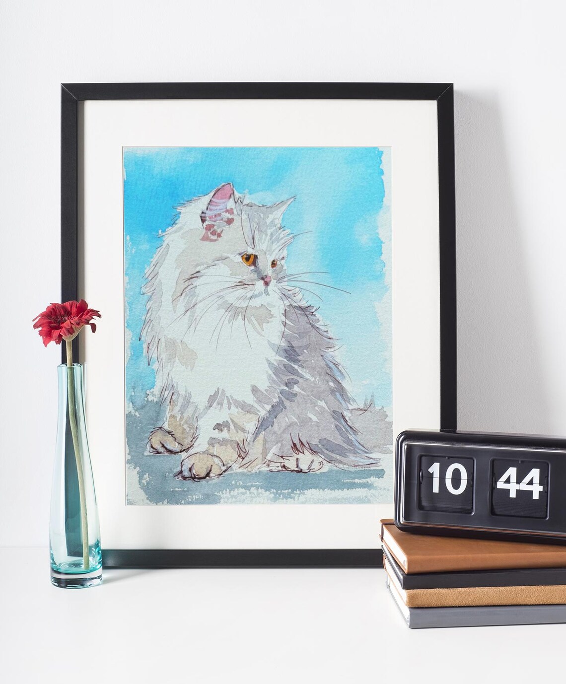 Custom Pet Portrait Watercolor Painting, From Photo - Image 2