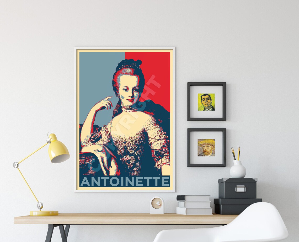 Marie Antoinette Art Print, Home Wall Decor - Image 4