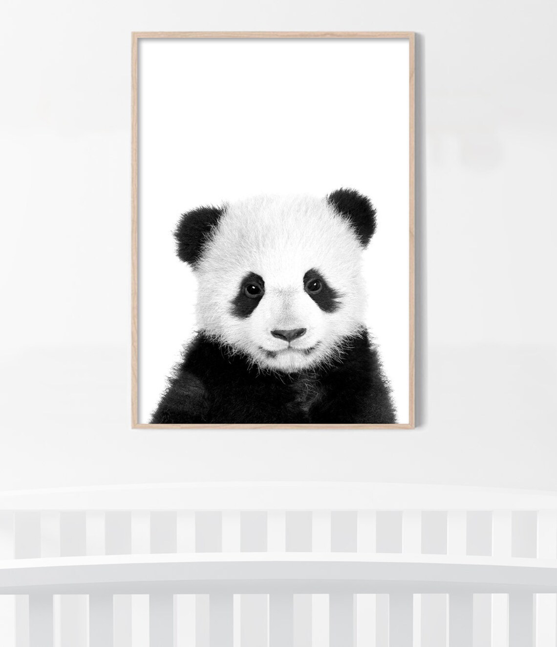 Baby Panda Art Print, Kids Room Nursery Decor - Image 3