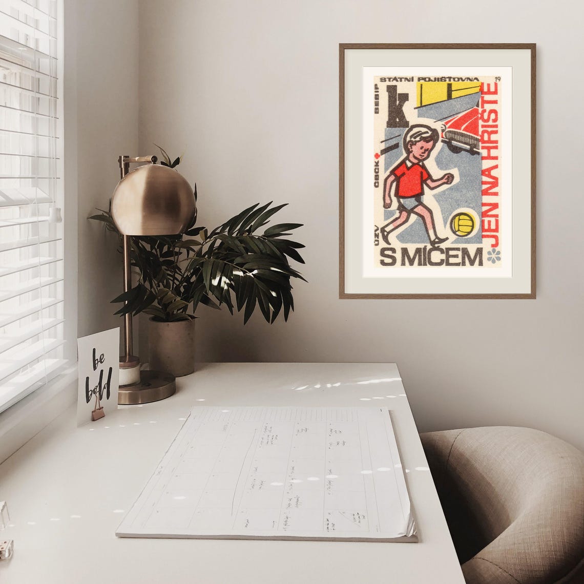 Play Ball Only on the Pitch Czech State Insurance Sports Poster - Image 2