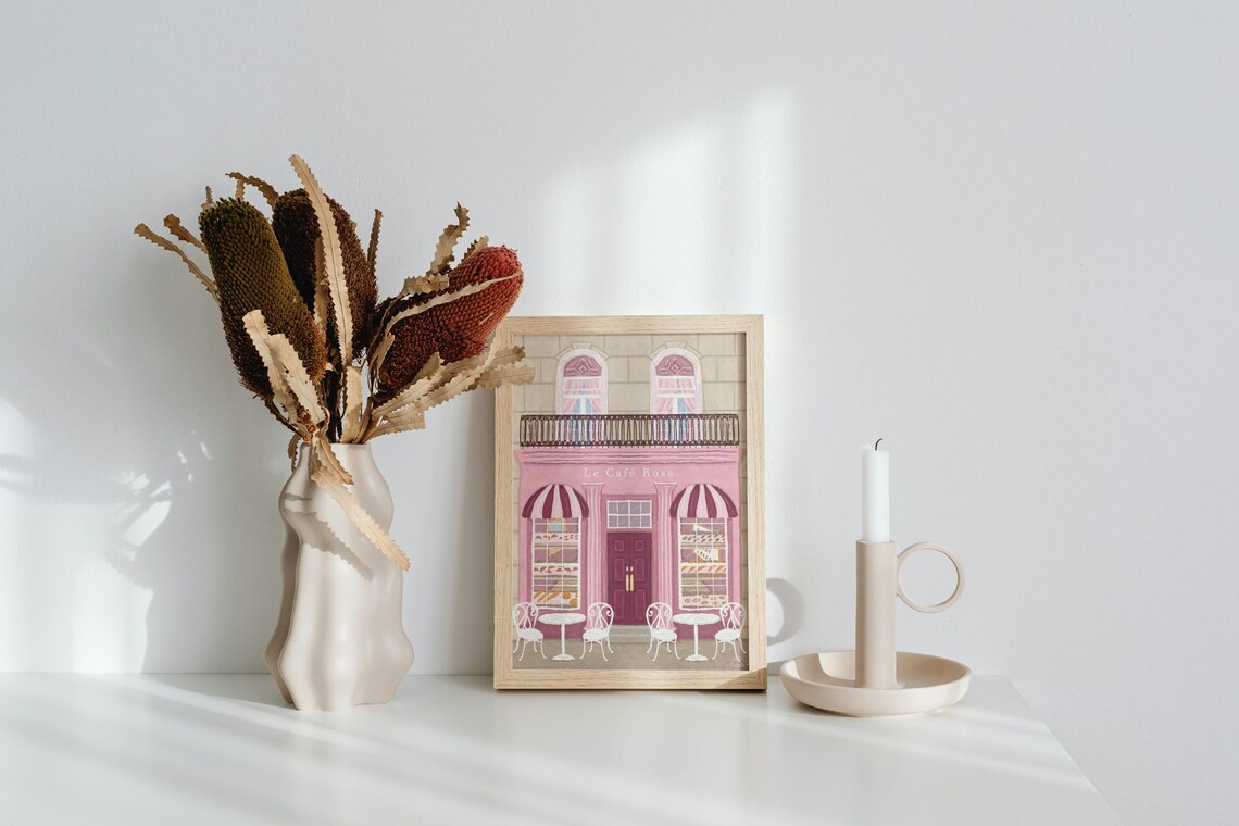 Parisian Caf, French Café Poster Print - Image 6