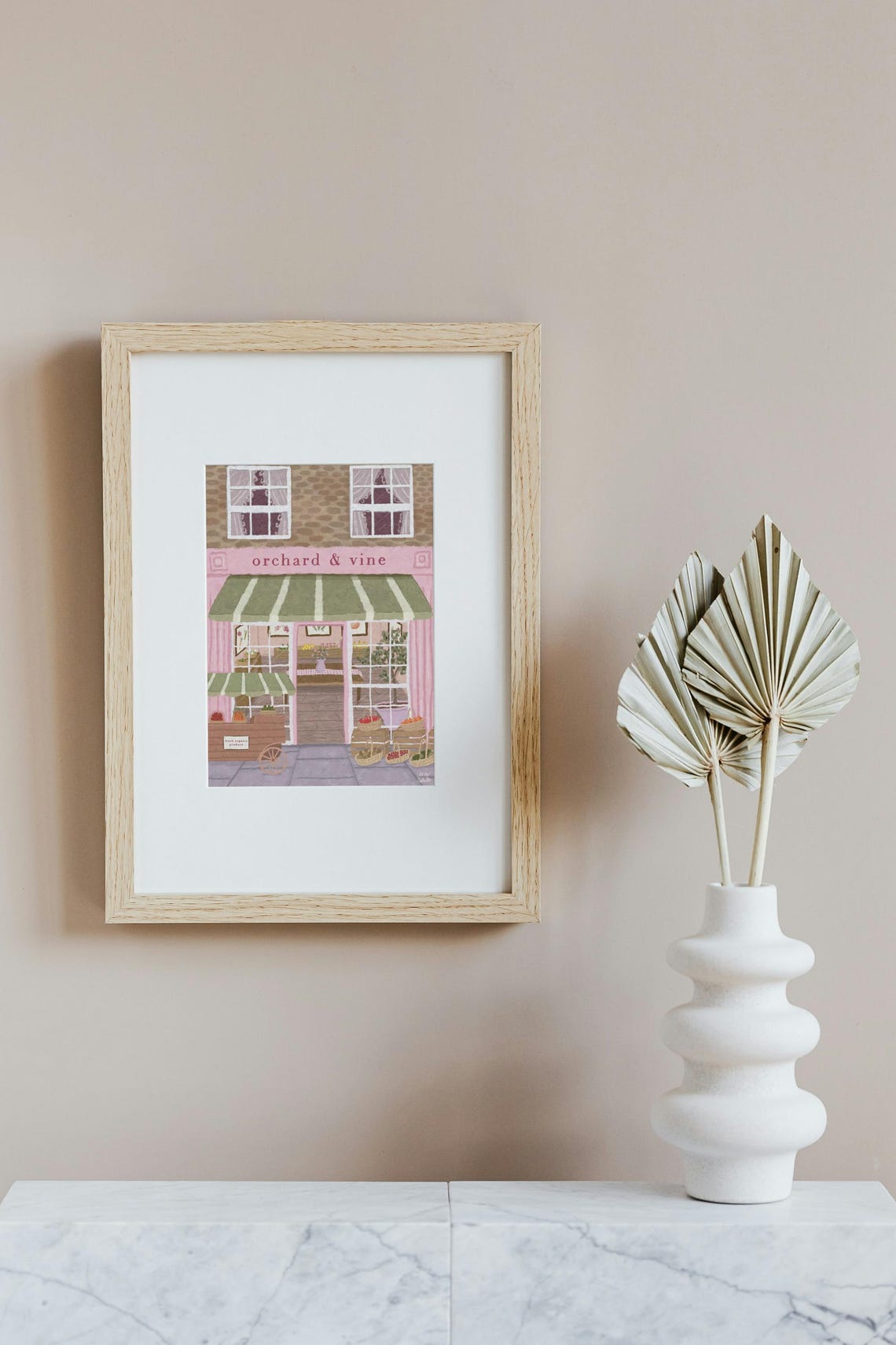 Fruit And Veg Store Print, Kitchen Wall Art - Image 6