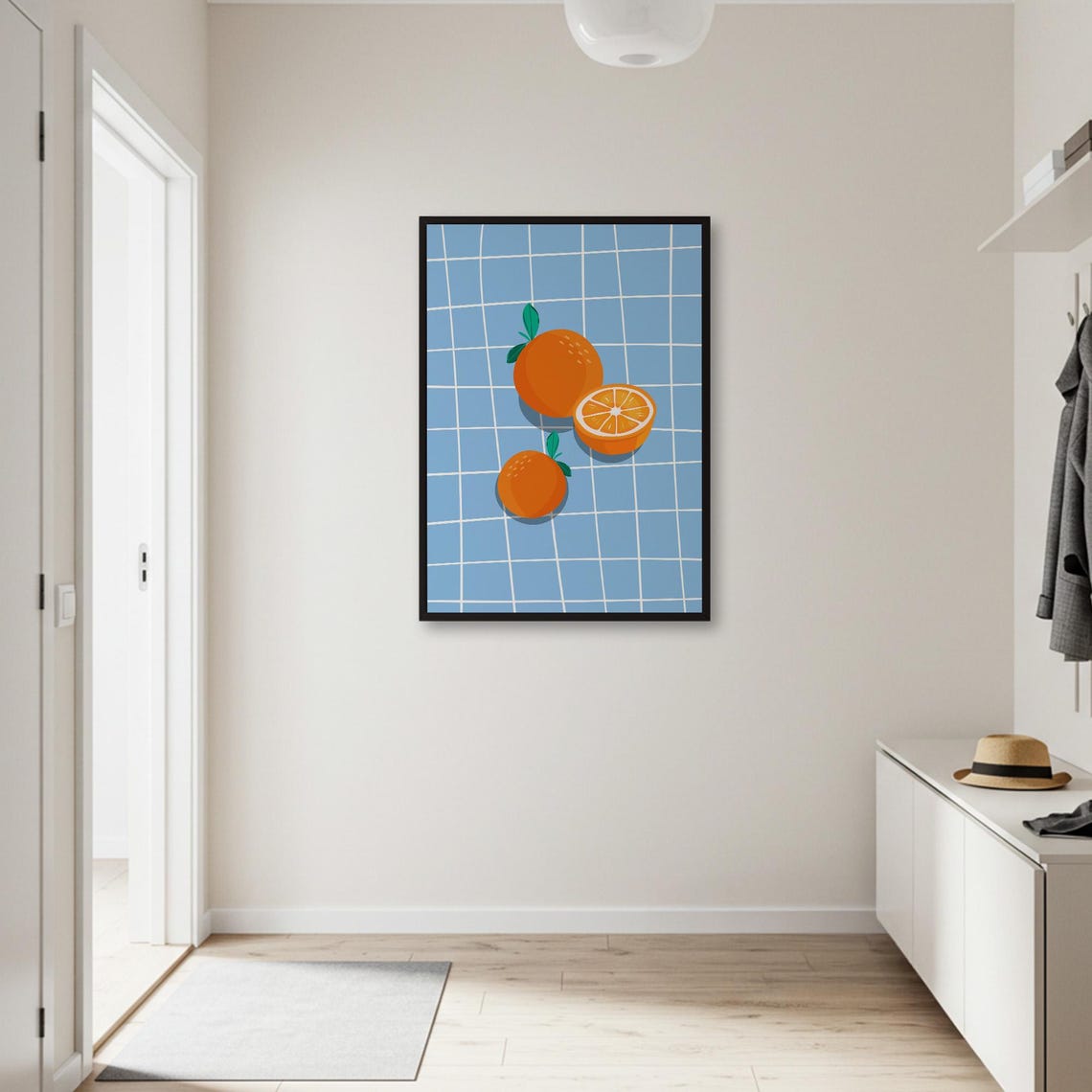 Orange Fruit, Kitchen Wall Decor Poster - Image 3
