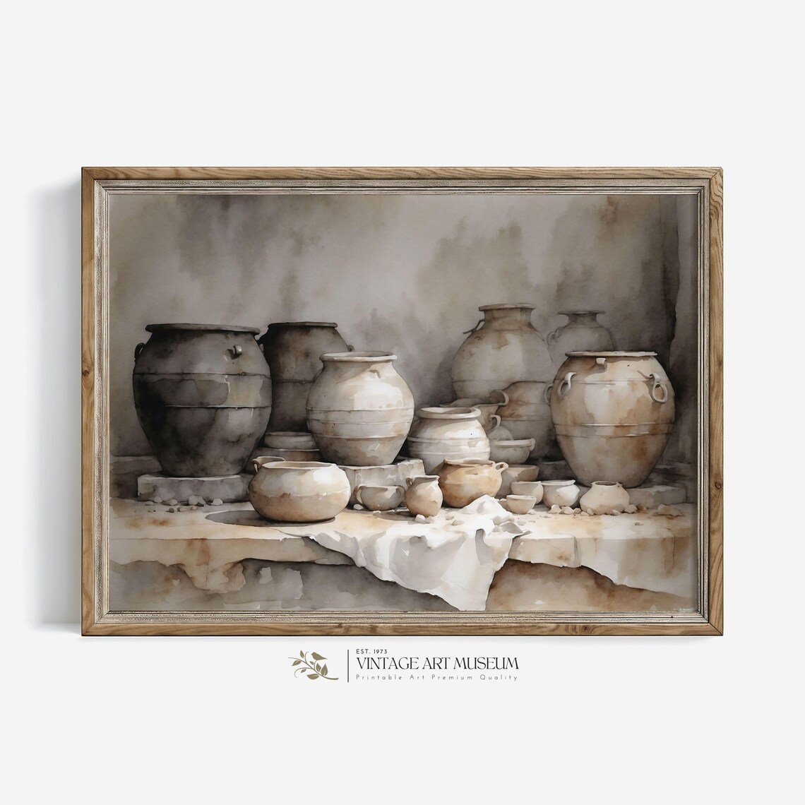 Farmhouse Kitchen Wall Art, Vintage Still Life Poster